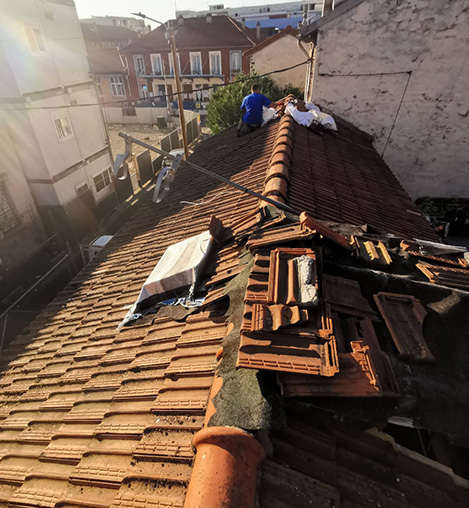 Renovation de toiture à Montreuil 93100 en Seine Saint Denis 93